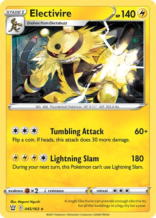 Electivire 045/163 - Battle Styles