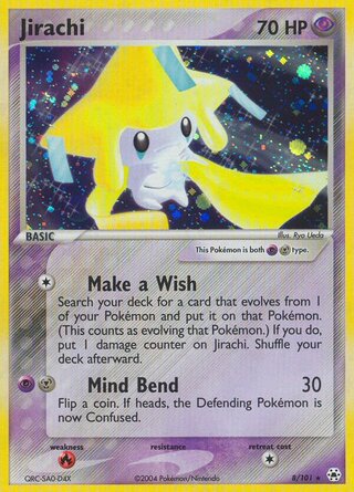 Jirachi 8/101 - Hidden Legends