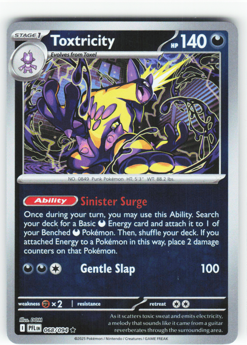Toxtricity 068/094 - Phantasmal Flames - NM (ID: 53134931079866) - front