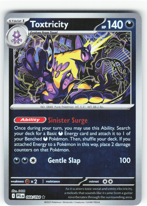 Toxtricity 068/094 - Phantasmal Flames - NM (ID: 53134931079866) - front