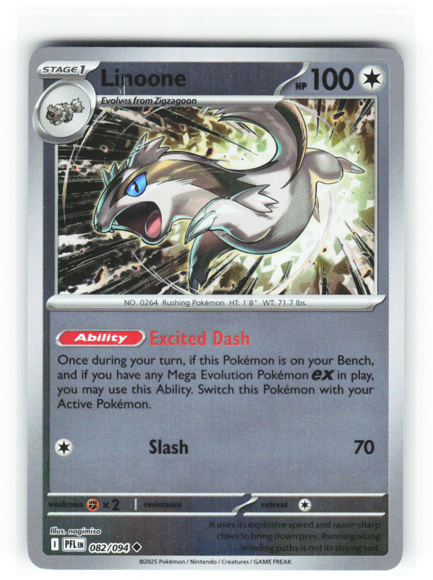 Linoone 082/094 - Phantasmal Flames - NM (ID: 53134932465834) - front
