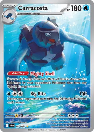 Carracosta 107/086 - Black Bolt