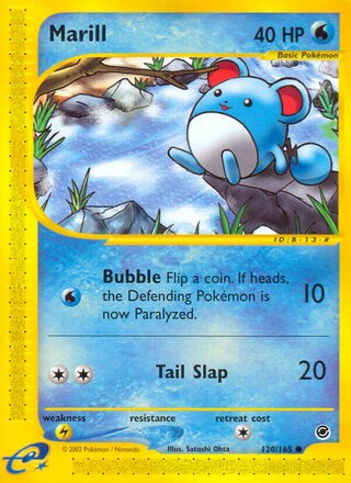 Marill 120/165 - Expedition Base Set