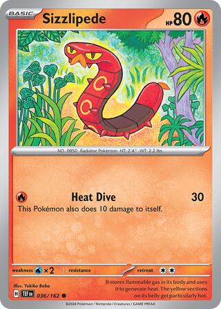 Sizzlipede 036/162 - Temporal Forces