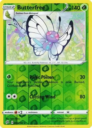 Butterfree 003/192 - Rebel Clash
