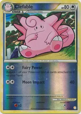 Clefable 3/123 - HeartGold & SoulSilver
