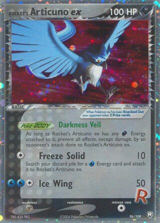 Rocket's Articuno ex 96/109 - Team Rocket Returns