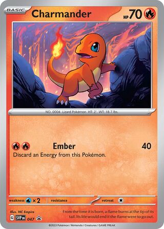 Charmander 047 - Scarlet & Violet Promos