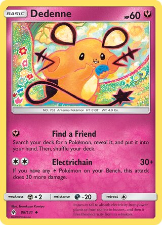 Dedenne 88/131 - Forbidden Light