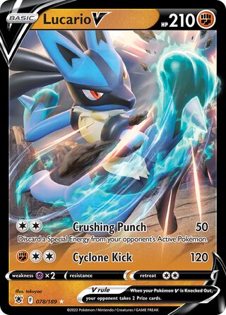 Lucario V 078/189 - Astral Radiance