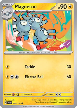Magneton 064/197 - Obsidian Flames