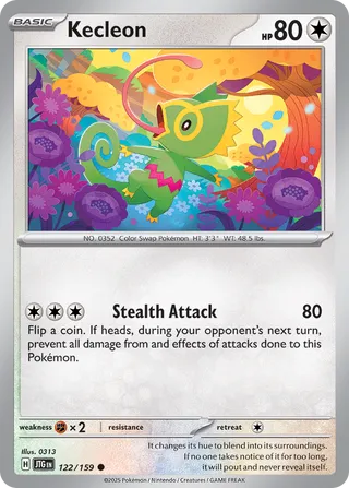 Kecleon 122/159 - Journey Together