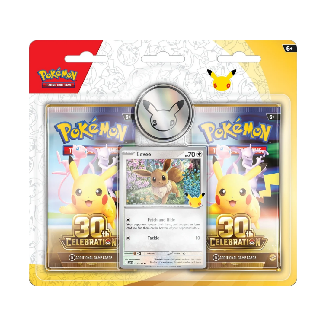 Pokemon 30th Celebration 2-Pack Blister