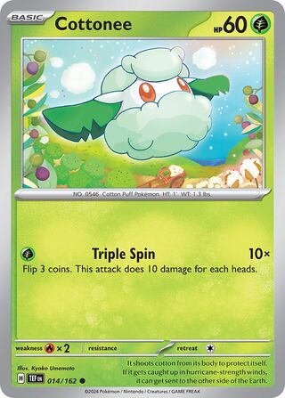 Cottonee 014/162 - Temporal Forces
