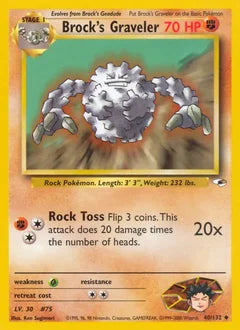 Brock's Graveler 40/132 - Gym Heroes