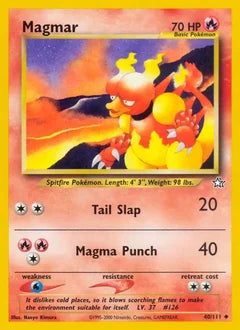 Magmar 40/111 - Neo Genesis