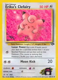 Erika's Clefairy 40/132 - Gym Challenge