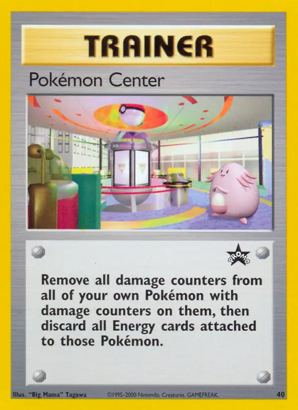 Pokemon Center 40 - WOTC Promo