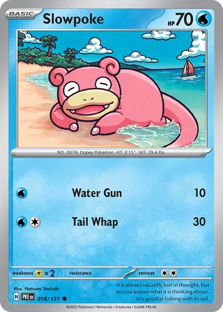 Slowpoke 018/131 - Prismatic Evolutions
