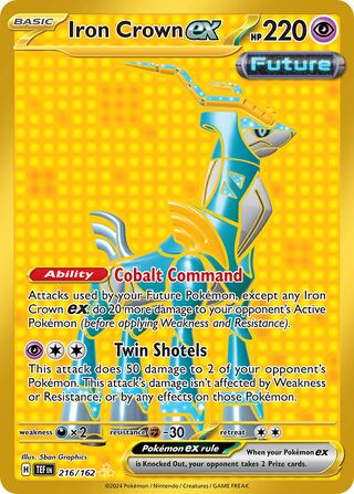 Iron Crown ex 216/162 - Temporal Forces
