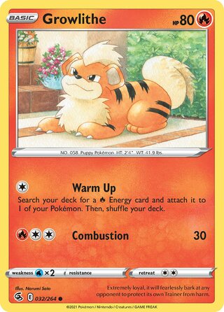 Growlithe 032/264 - Fusion Strike
