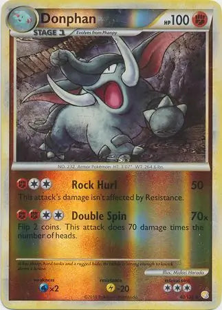 Donphan 40/123 - HeartGold & SoulSilver