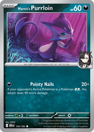 Marnie's Purrloin 130/182 - Destined Rivals