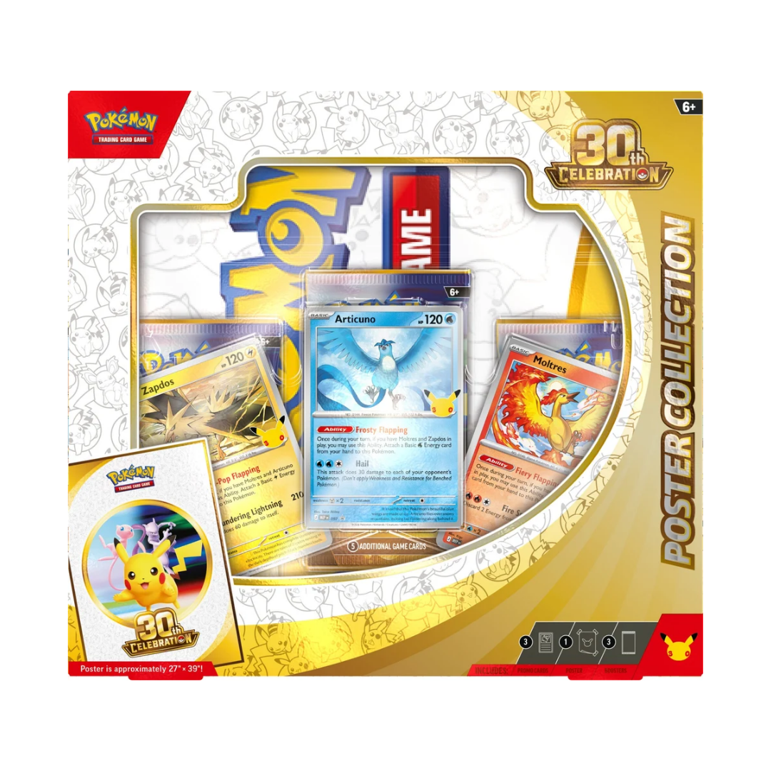 Pokemon 30th Celebration Poster Collection