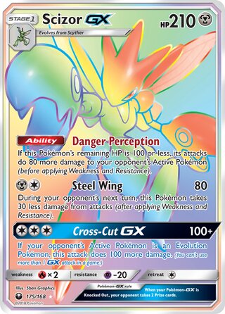 Scizor-GX 175/168 - Celestial Storm