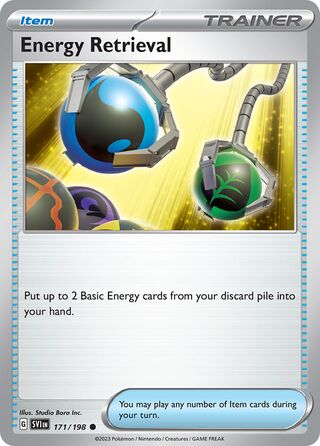Energy Retrieval 171/198 - Scarlet & Violet Base