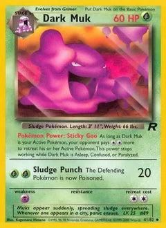 Dark Muk 41/82 - Team Rocket