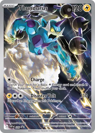 Thundurus 209 - Scarlet & Violet Promos