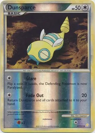 Dunsparce 41/123 - HeartGold & SoulSilver