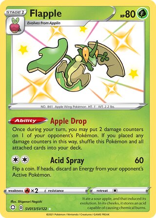 Flapple SV013/SV122 - Shining Fates