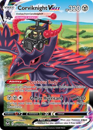 Corviknight VMAX TG19/TG30 - Silver Tempest
