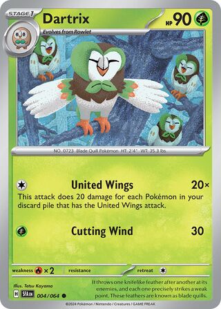 Dartrix 004/064 - Shrouded Fable