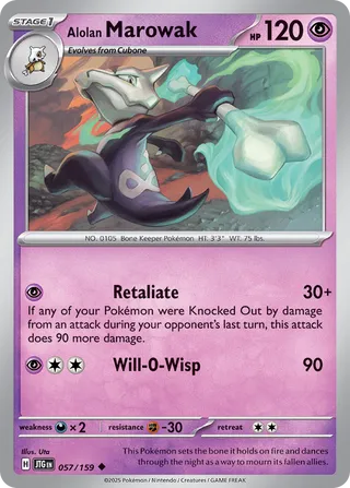 Alolan Marowak 057/159 - Journey Together