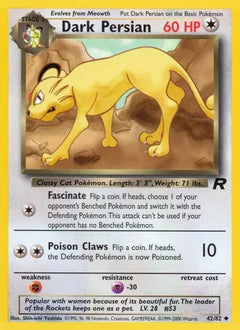 Dark Persian 42/82 - Team Rocket
