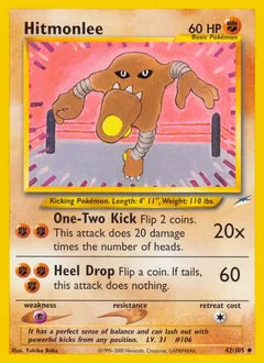 Hitmonlee 42/105 - Neo Destiny