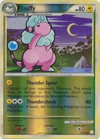 Flaaffy 42/123 - HeartGold & SoulSilver