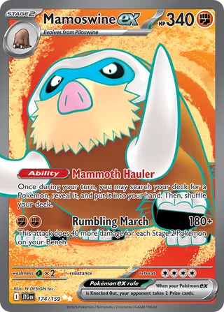 Mamoswine ex 174/159 - Journey Together