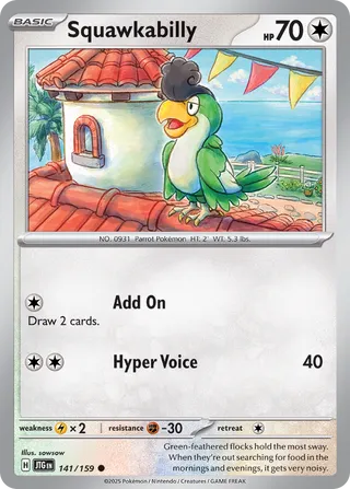 Squawkabilly 141/159 - Journey Together