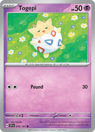 Togepi 070/191 - Surging Sparks