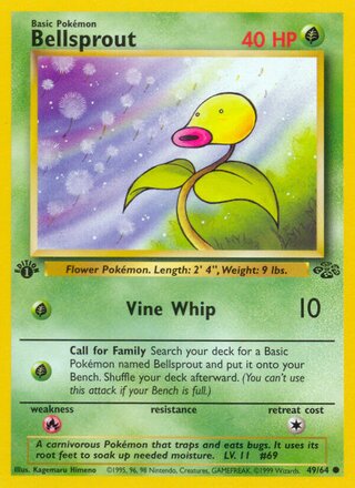 Bellsprout 49/64 - Jungle