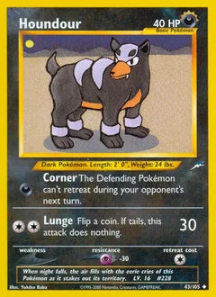 Houndour 43/105 - Neo Destiny