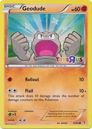 Geodude Toys R Us 43 - Miscellaneous Promos