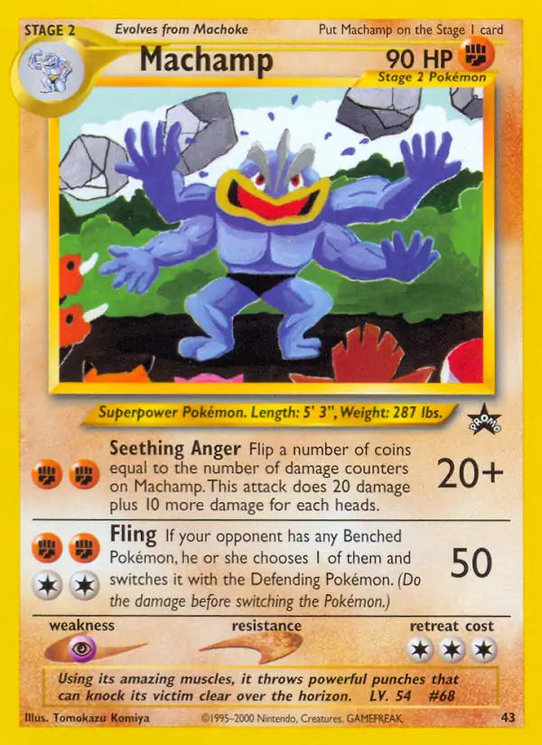Machamp 43 - WOTC Promo