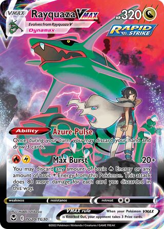 Rayquaza VMAX TG20/TG30 - Silver Tempest