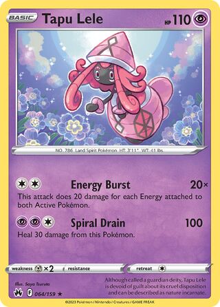Tapu Lele 064/159 - Crown Zenith