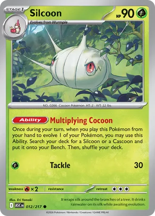 Silcoon 012/217 - Ascended Heroes